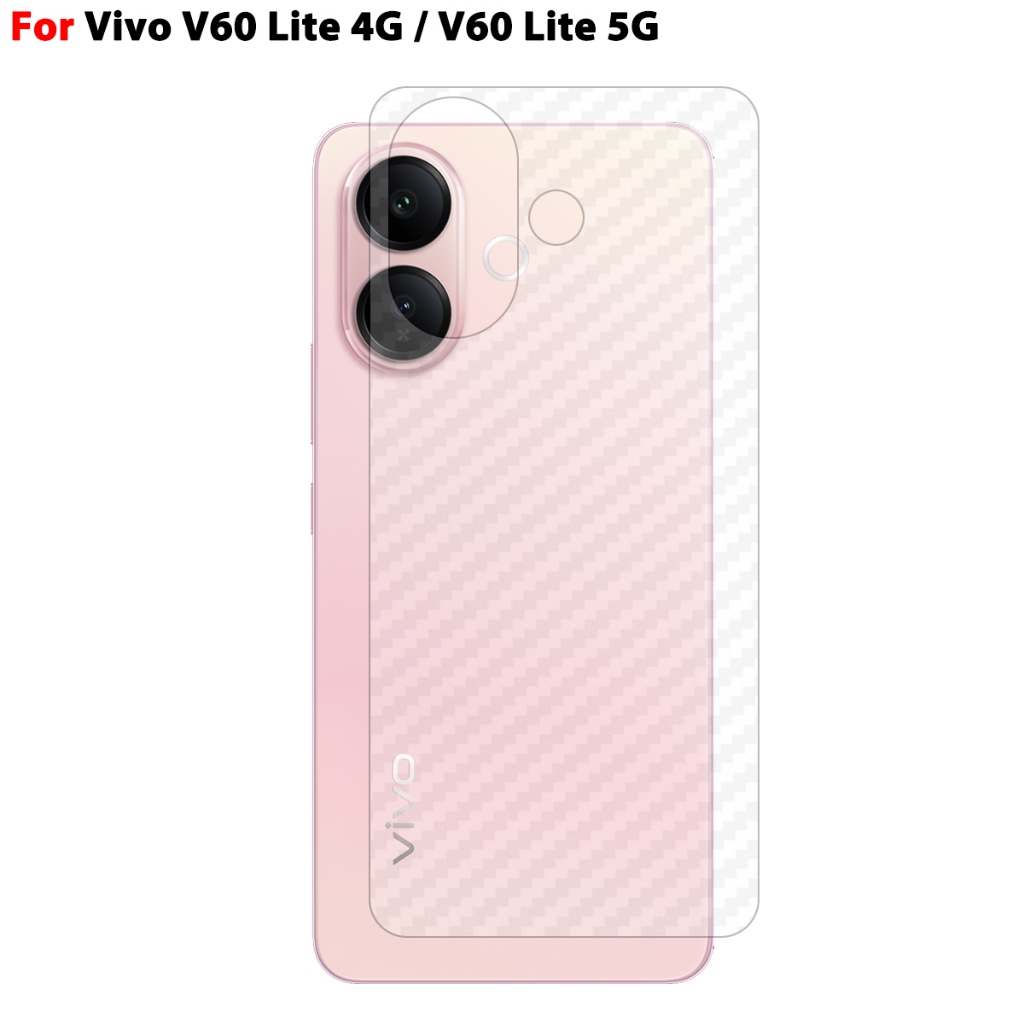 Garskin Vivo V60 Lite 4G / V60 Lite 5G / Iqoo Z10R 5G Skin Carbon Hydrogel