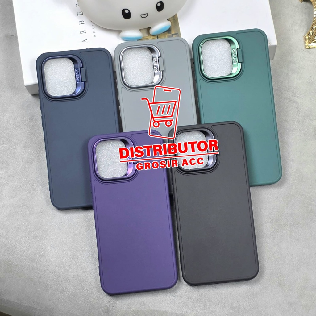 OPPO A6 PRO CASE MACAROON STAND เคสกล้อง KICKSTAND กล้อง OPPO A6 PRO