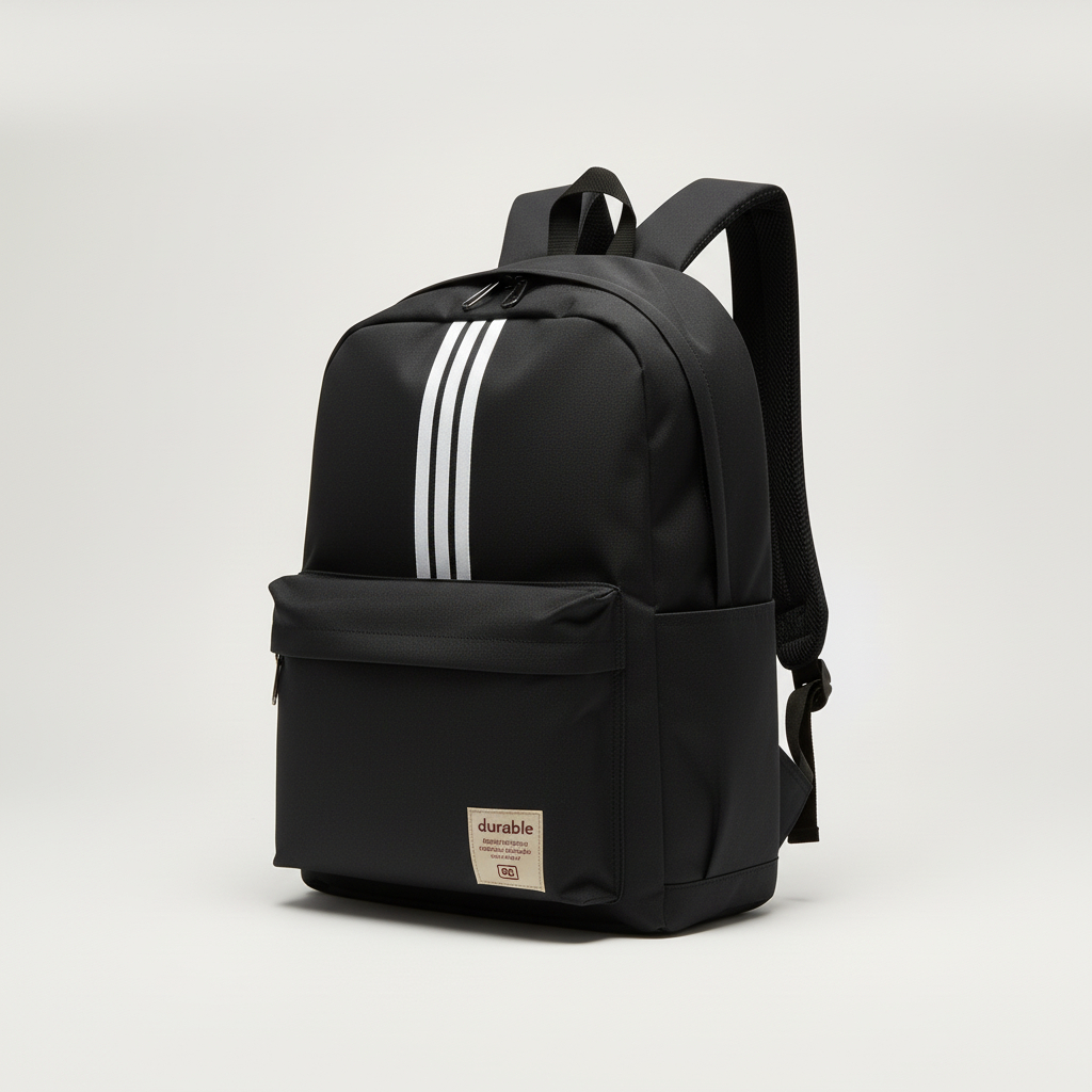 DURABLE - กระเป๋าเป้สะพายหลังธรรมดากระเป๋านักเรียนเด็ก Simple Jansport Adidas Layer Bag