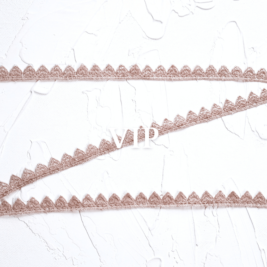 VIP Lace 17 V460 ปักลูกไม้ Giper Lace ต่อม้วน