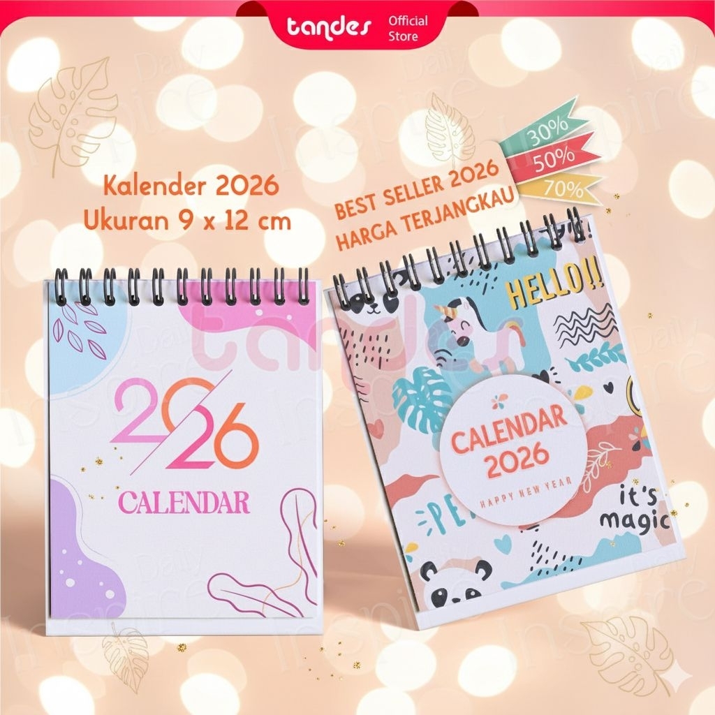 วันที่ - ปฏิทิน 2026 / ปฏิทิน 2026 / 2026 ปฏิทินตั้งโต๊ะสวัสดีปีใหม่ / ปฏิทินขนาดเล็ก 2026
