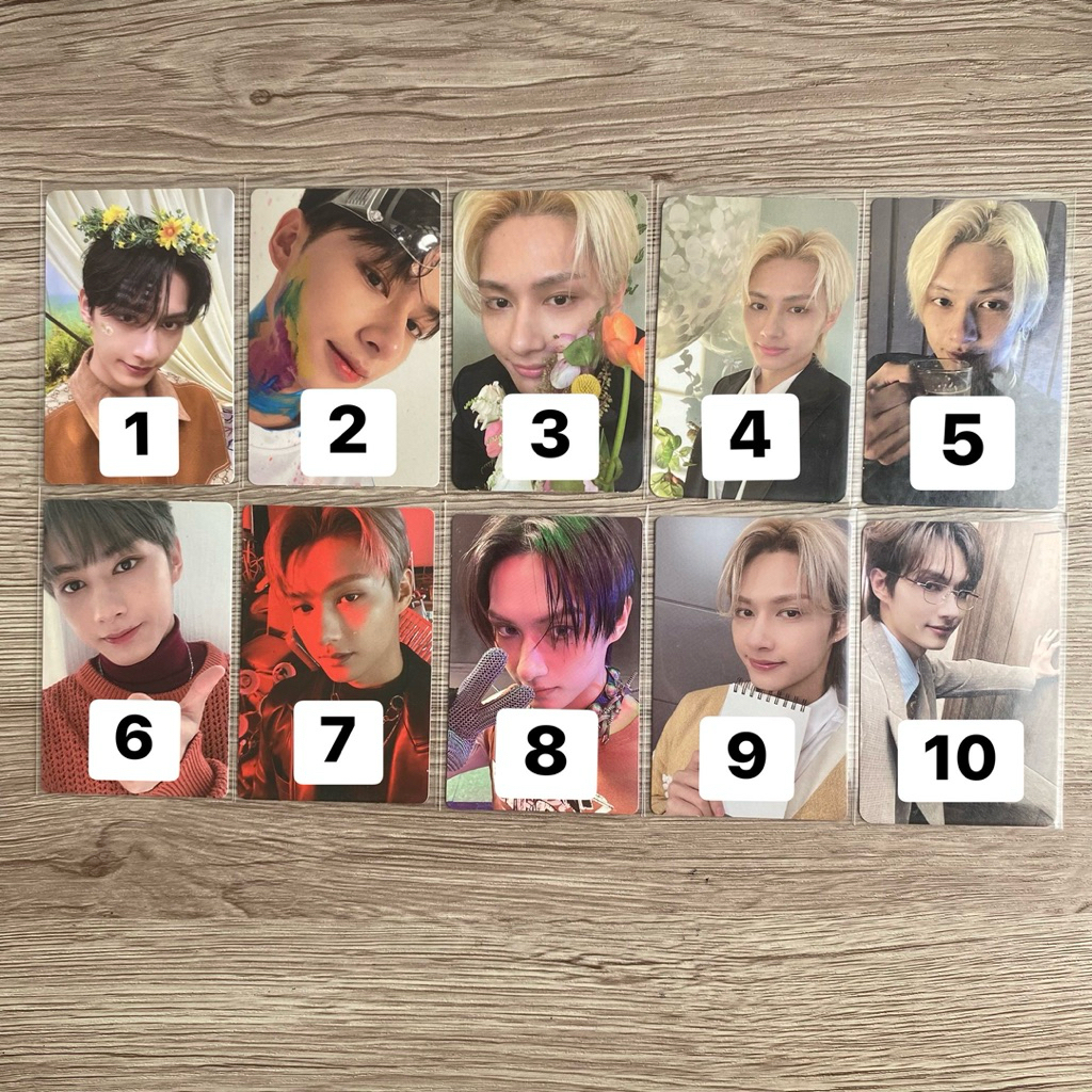 [REPRICE] SEVENTEEN JUN PHOTOCARD OFFICIAL svt pc scoups choi seungcheol kkuma cimmu cheol fit การ์ด