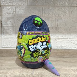 Mainan Anak Crackin Eggs Meteroz Dino Toxic Raptoroid Original