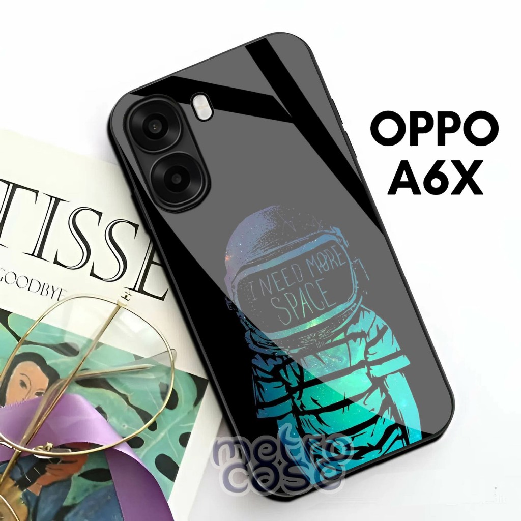 Softcase Glass Shiny Glass OPPO A6X - A6X 4G - A6X 5G - OPPO A6X - OPPO LATEST 2025 - A6X NEW - G01