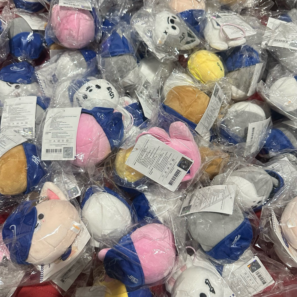 Stray Kids Karma Pop Up Skzoo พิธี Ball Cap ป้ายชื่อตุ๊กตา Wolfchan Leebit Dwaekki Jiniret Hanquokka