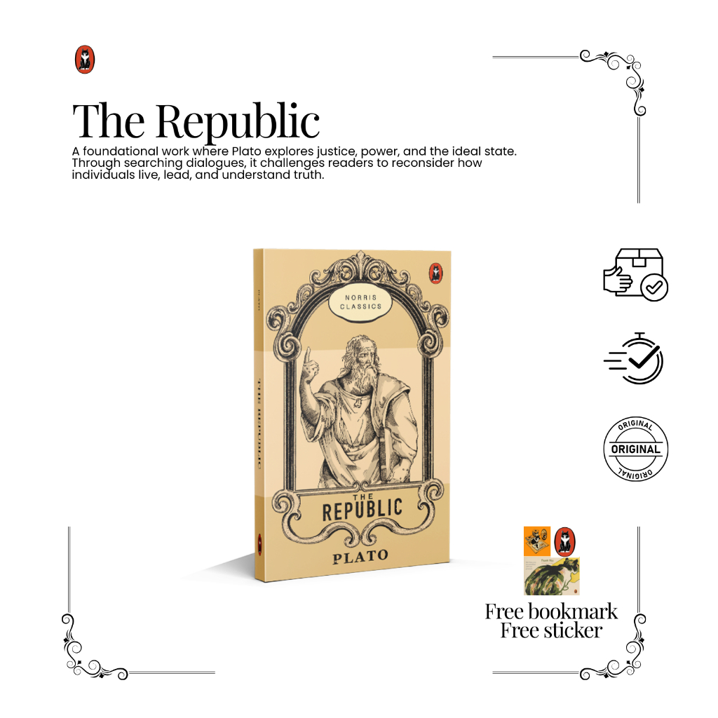 [หนังสือนอร์ริส] The Republic by Plato - หนังสือภาษาอังกฤษ
