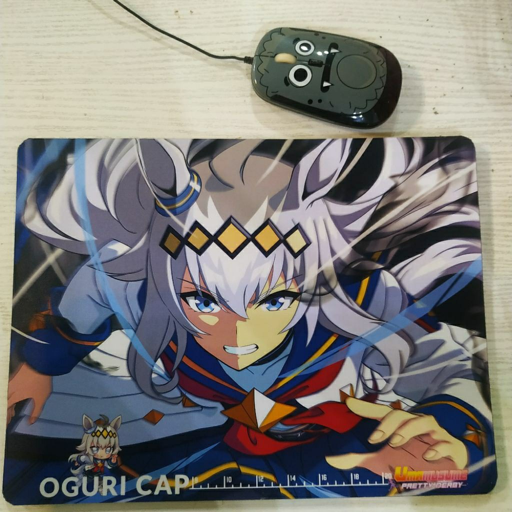 แผ่นรองเมาส์ขนาดใหญ่ oguri cap uma musume อะนิเมะมังงะ [nori.lite]