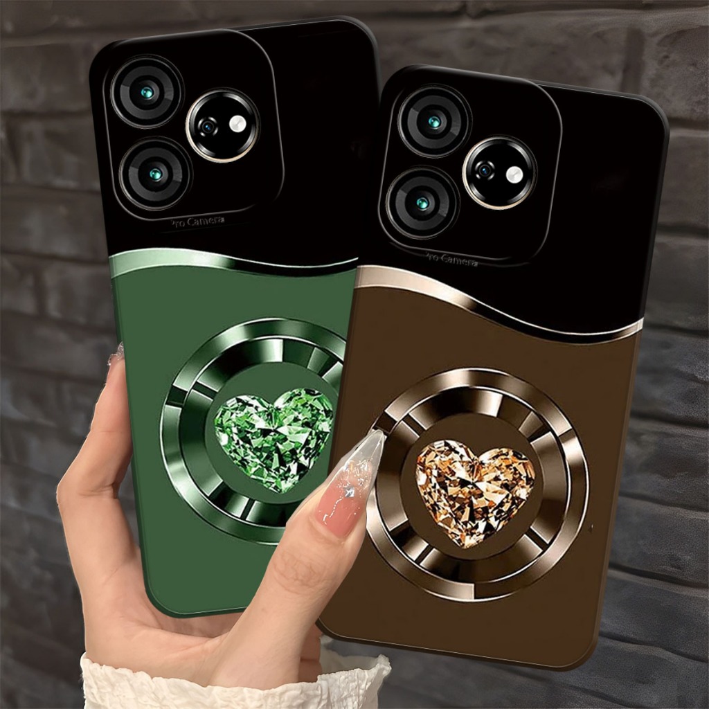 (FA-01) ZTE V50 DESIGN V60 DESIGN V70 DESIGN Softcase Procamera Silicon Case น่ารักความงาม motif Sil