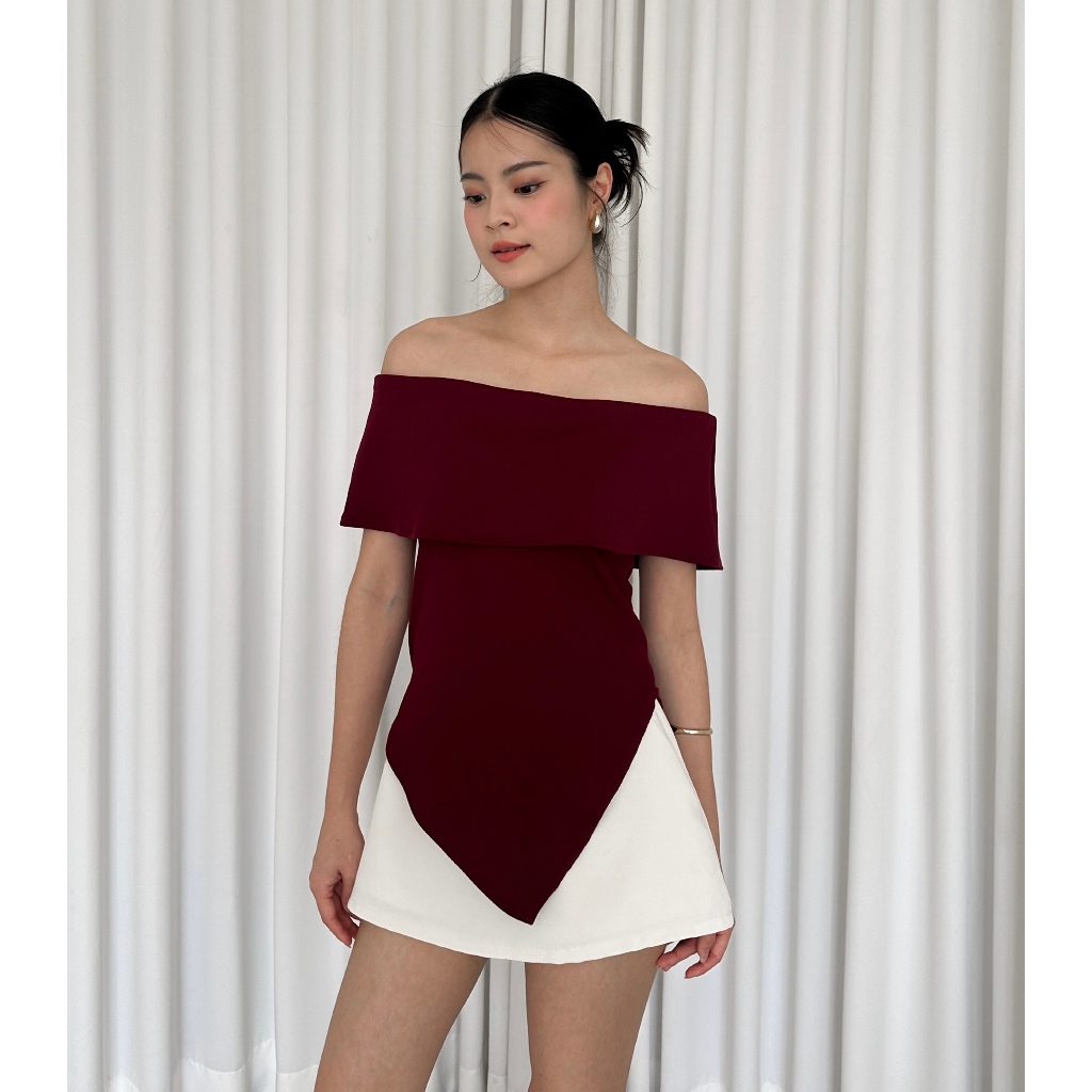 [ซื้อ 3 สําหรับเท่านั้น 11,000 เท่านั้น] JUNE KNIT TOP / เสื้อถักผู้หญิงเสื้อถักด้านบนเกาหลีเสื้อถัก