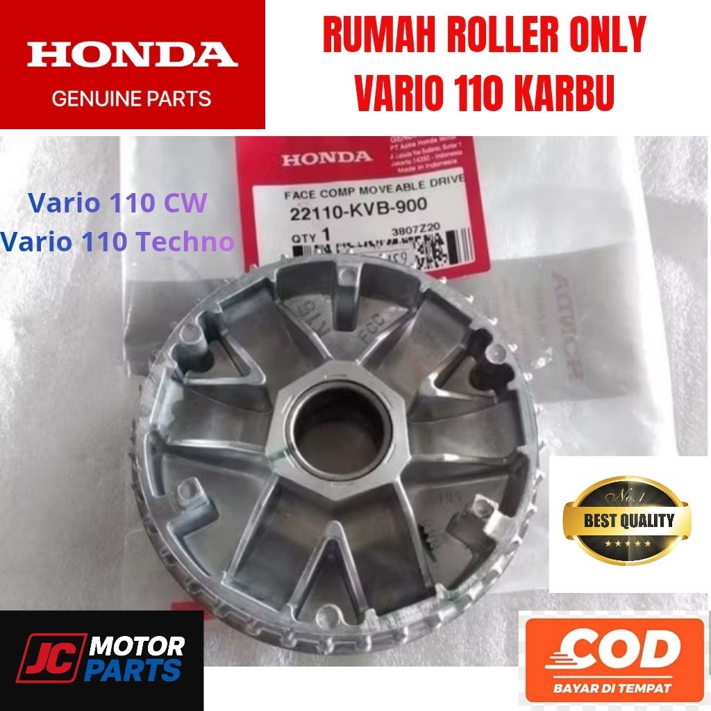 ROLLER HOUSING เฉพาะ CVT VARIO 110 เก่า CARBON 22110-KVB-900 HONDA