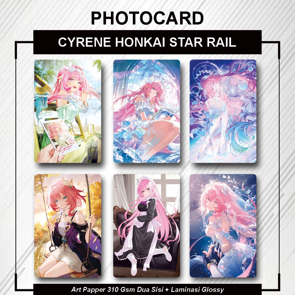 HONKAI STAR RAIL PHOTOCARD [CYRENE] เกมไพ่โฟโต้การ์ด