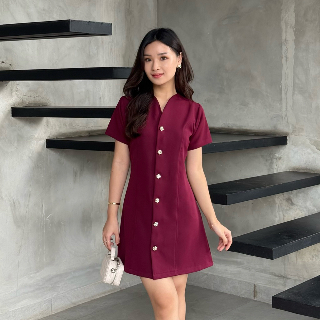 TCCA - BIELLE DRESS | มินิเดรส | ไทปิก้า