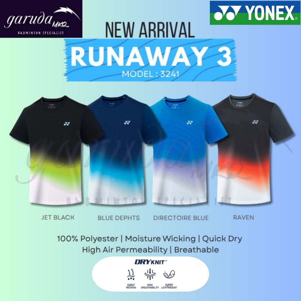 เสื้อเชิ้ตลําลอง Yonex RM 3241 เสื้อ Runaway 3 / Yonex RM3241 RW3 collection