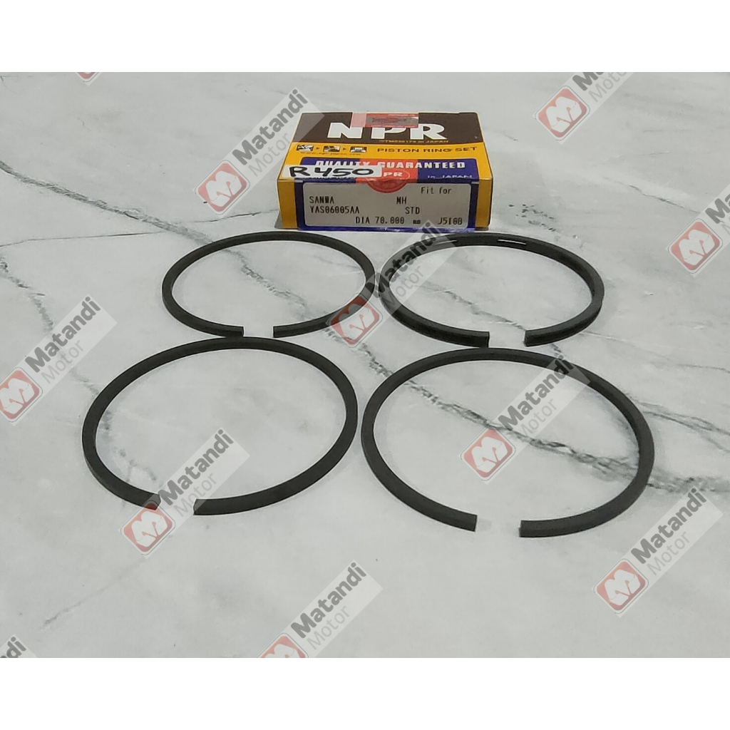 STD 70MM COMPRESSOR PISTON RING YAS06005AA NPR
