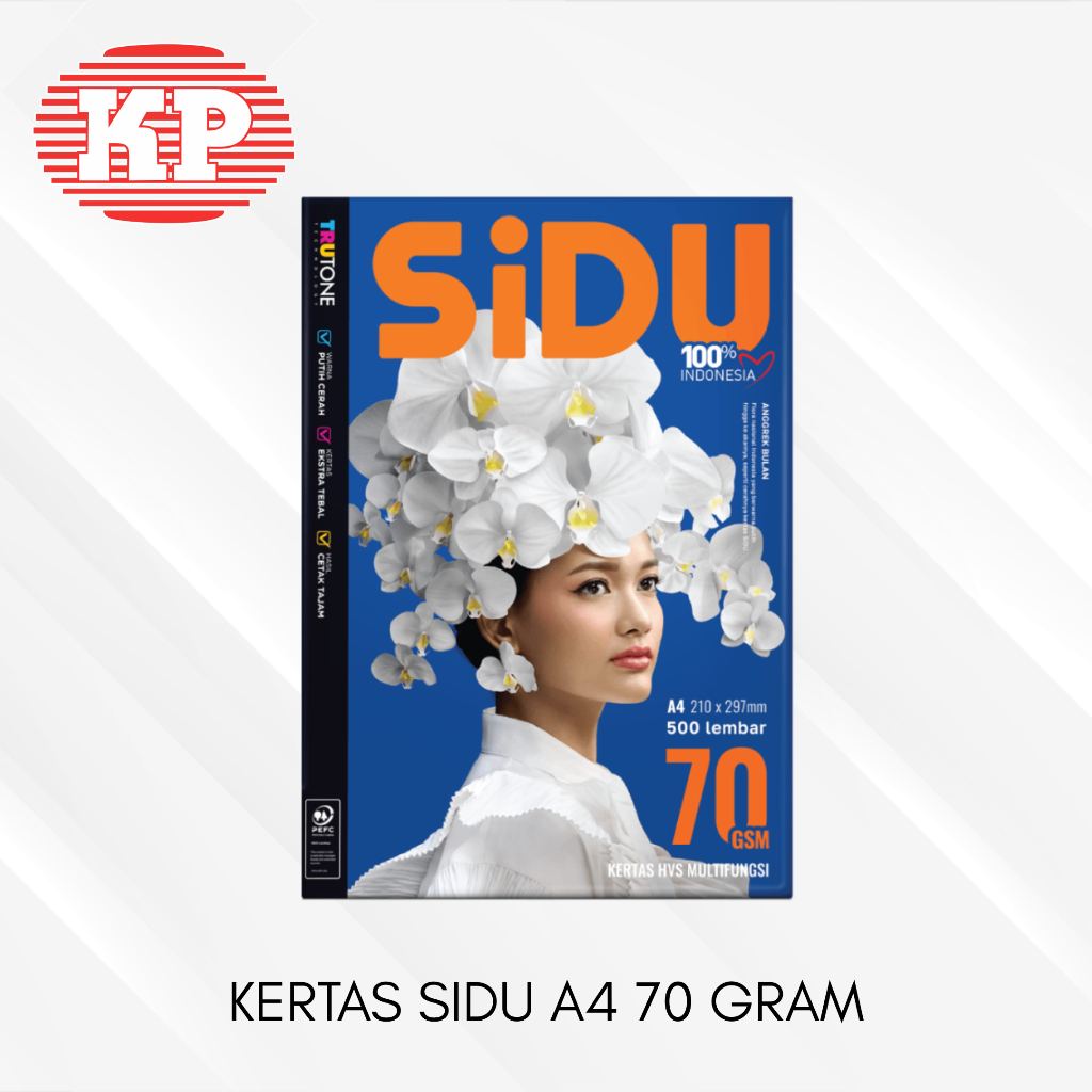 SIDU A4 70 GRAM PAPER - SINAR DUNIA A4 HVS PAPER