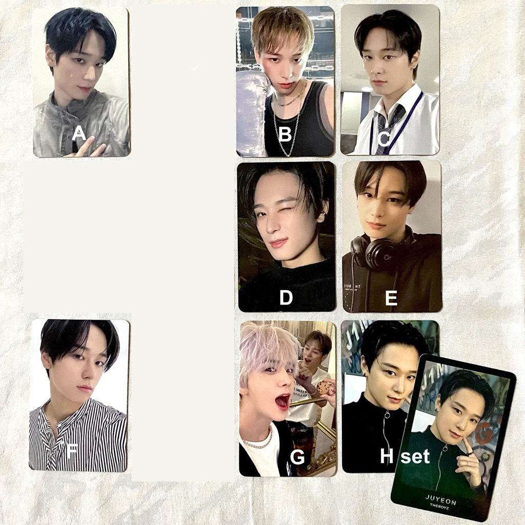 The boyz - juyeon photocard (tbz pc)