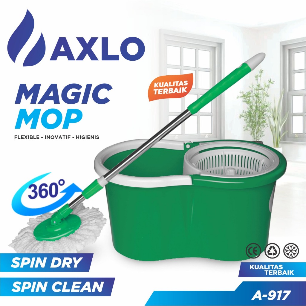 MAGIC MOP A-917 / SPIN DRY SPIN CLEAN / MAGIC MOP AXLO A-917