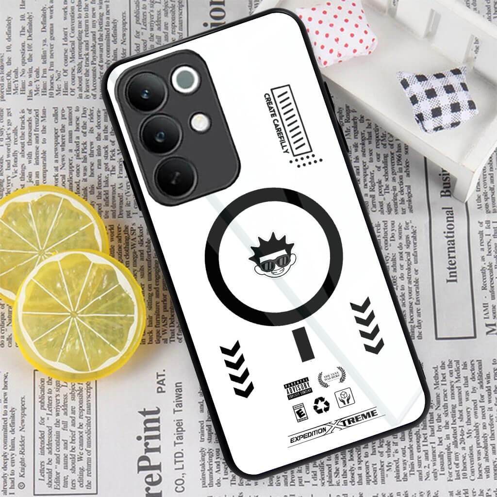 (Q102) Softcase Glass Case REALME C85 - REALME C85 PRO 2025 - ตัวป้องกันโทรศัพท์มือถือ - อุปกรณ์เสริ