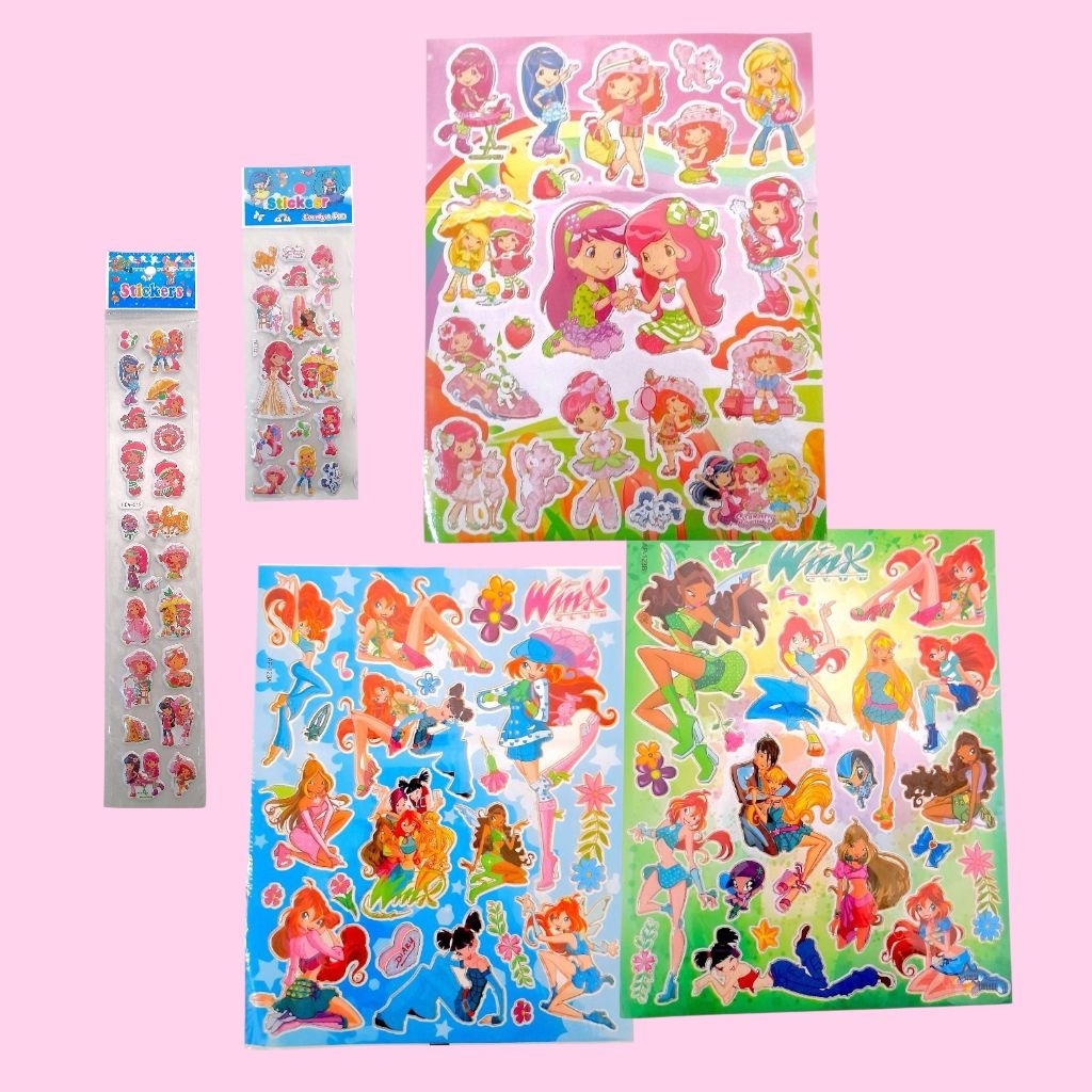 Winx Club Strawberry Shortcake Sticker