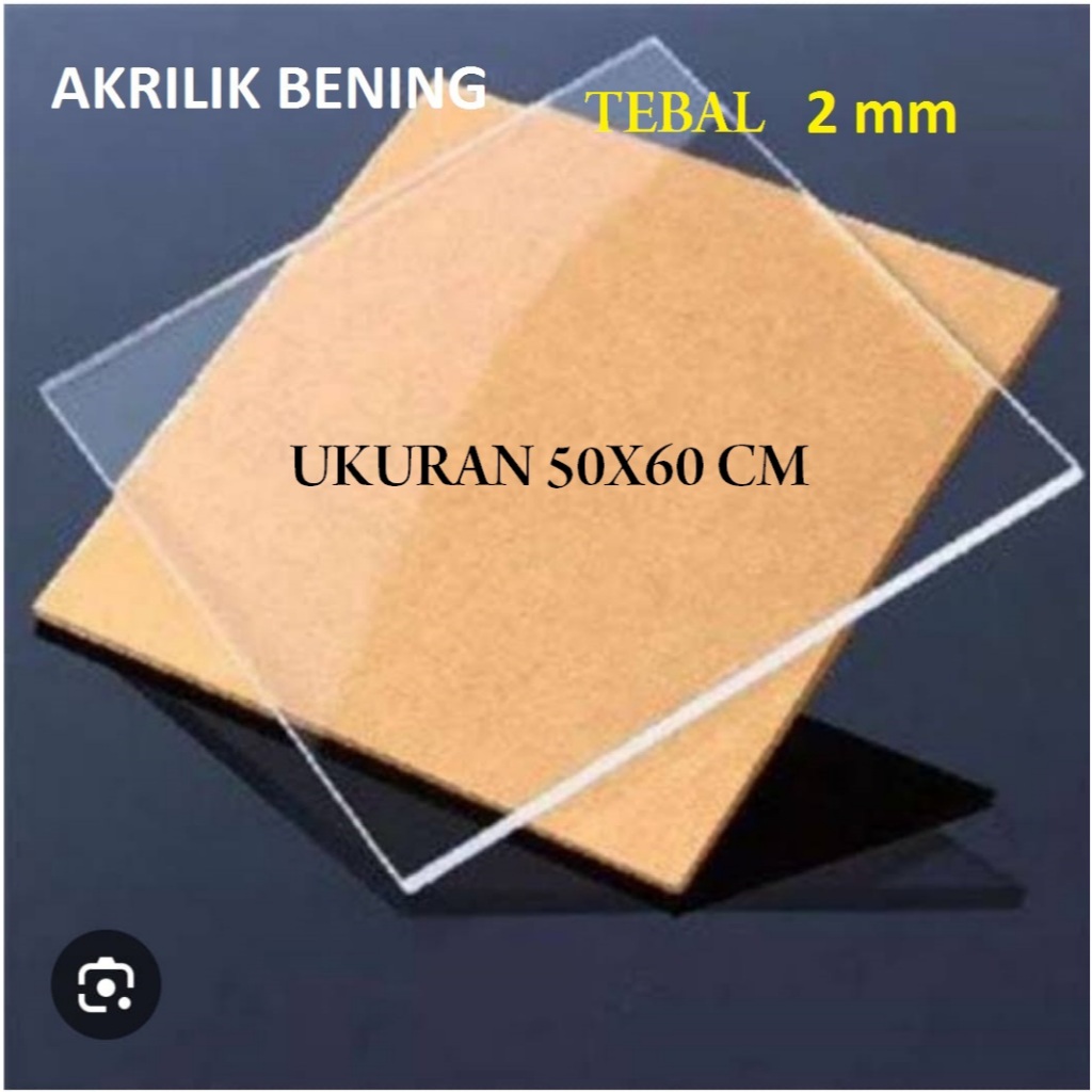 แผ่นอะคริลิกใส 2 มม. ขนาด 50X60CN 40X60CM 35X45CM 40XX50CM 40X30CM 35X25CM 30X30CM