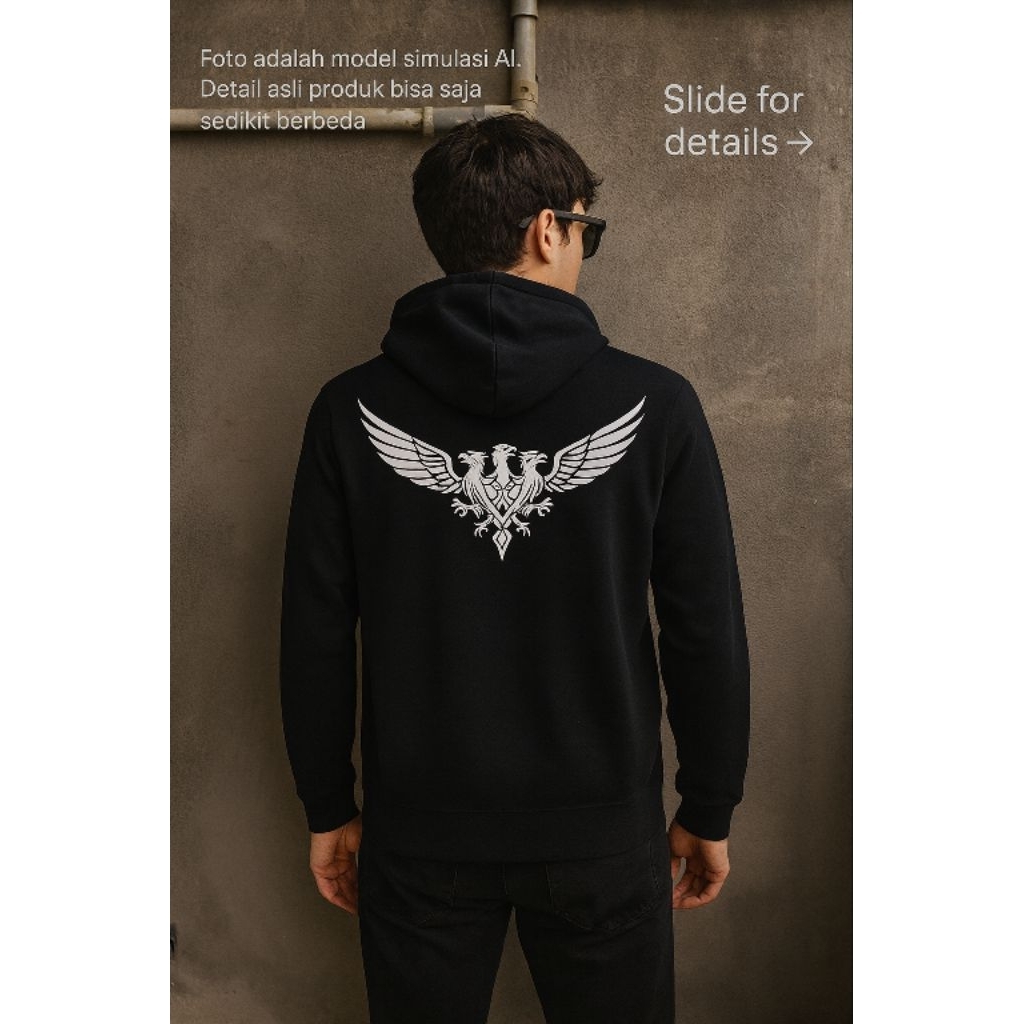 (ใหม่) Casual Hoodie หนัง Jpn HIGH & L0w อย่างเป็นทางการ O1 ไซส์ S fit M (P64 x L48)