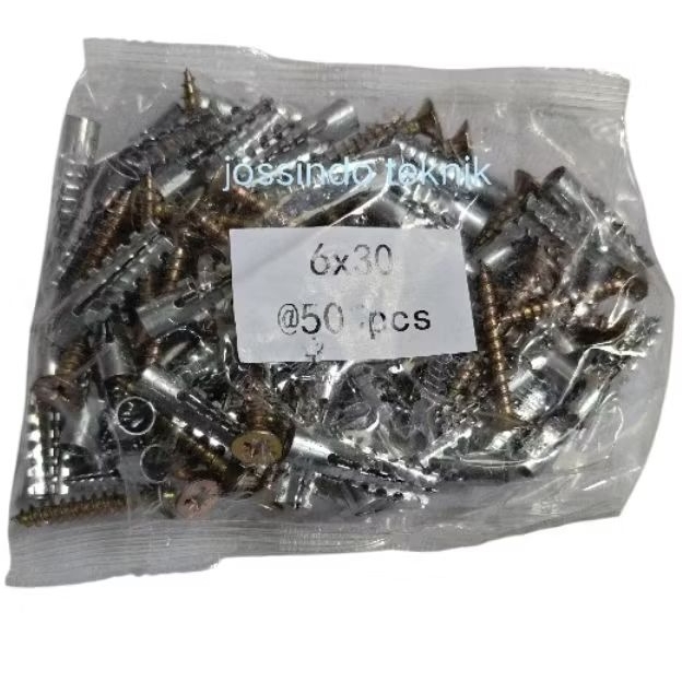 S6 IRON WALL ANGLE BOLT (50 ชิ้น) / S6 Iron Wall Primer (50 ชิ้น)