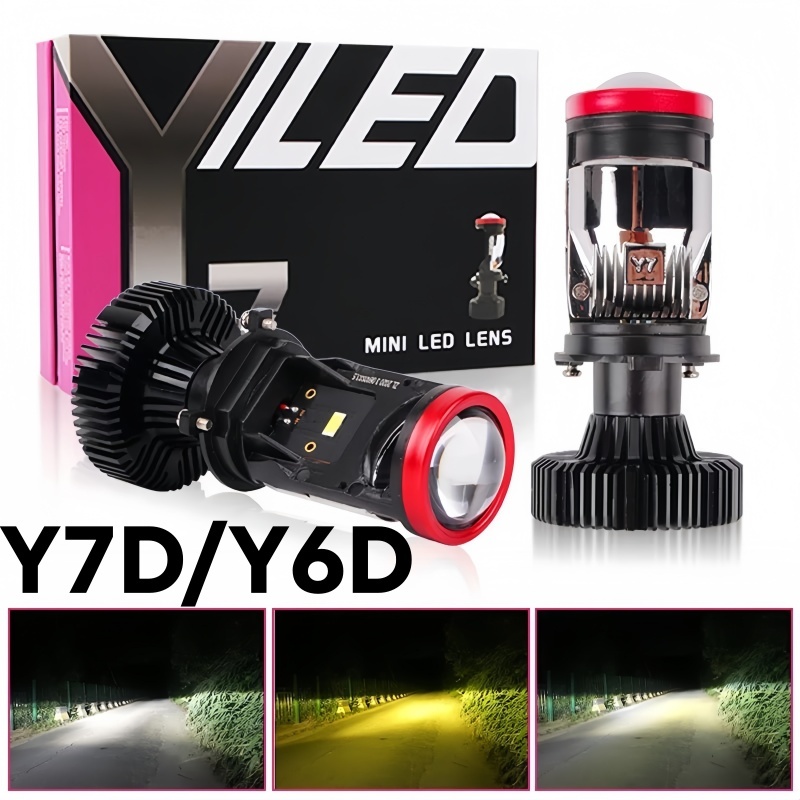BOLL Y7D Y6D H4 MINI CAR MOTORCYCLE LED LIGHT PROJECTOR ORIGINAL SUPER BRIGHT