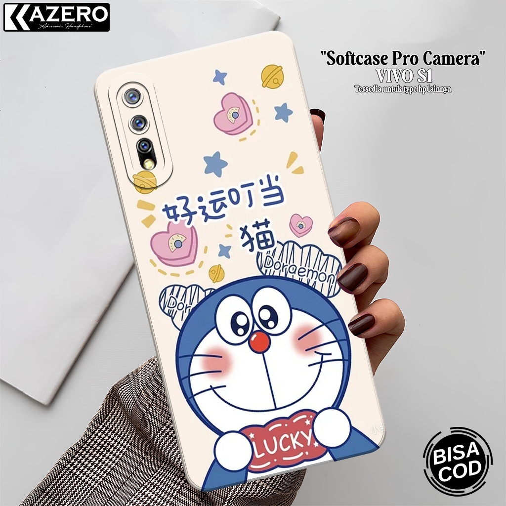 HP Vivo S1 Silicone - เคสแฟชั่นการ์ตูน - Vivo S1 Softcase - เคส Vivo S1 - เคส Vivo S1 - อุปกรณ์โทรศั