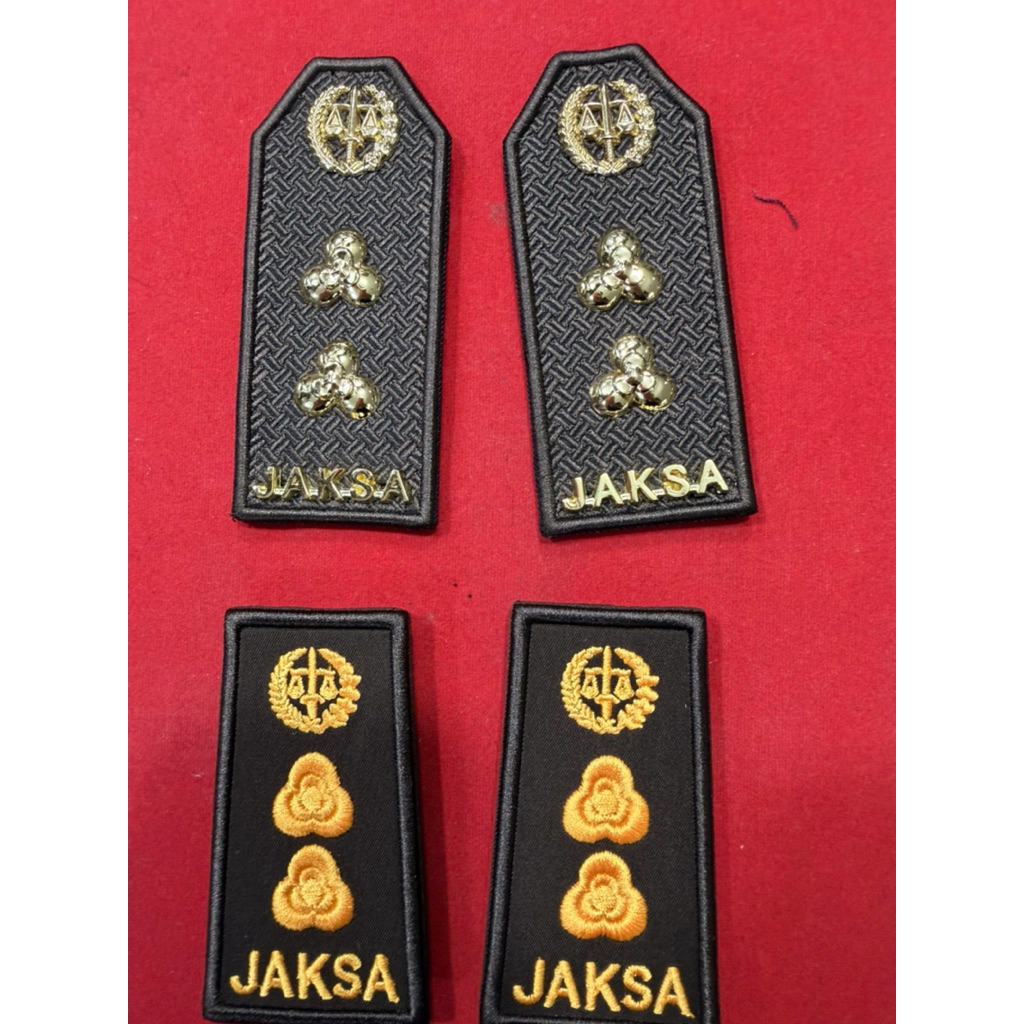 Prosecutors Collar Rank - Prosecutors PDH Rank - Prosecutors PDU Rank ของอินโดนีเซีย Attorney Genera