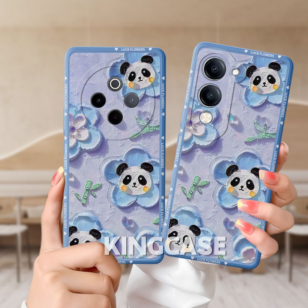 IQOO Z10 Case - IQOO Z10 LITE - VIVO Y400 Fashion Case Softcase Macaron Protect Camera Kesing Hp Cas