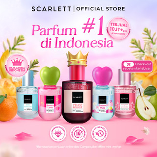 [NEW!] SCARLETT Eau De Parfum & Extrait De Parfum 30ml Wangi Tahan Lama - Unisex - Wangi Mewah