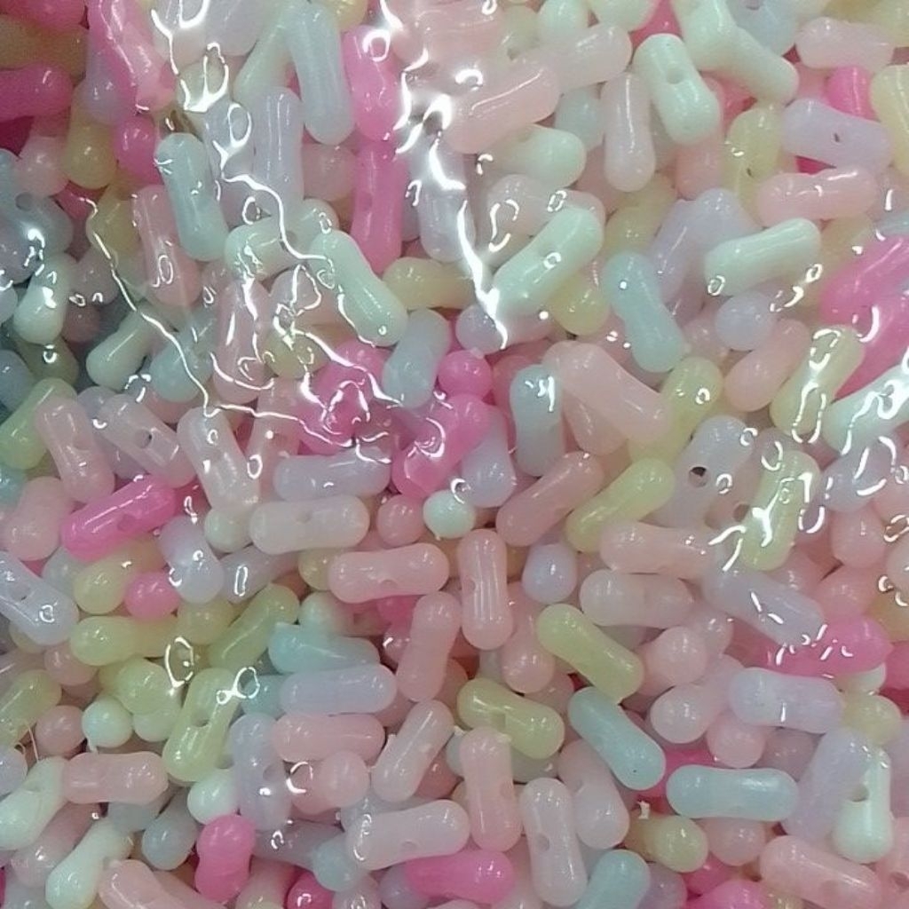 JELLY BRIGHT PEANUT BEADS 1 POUND