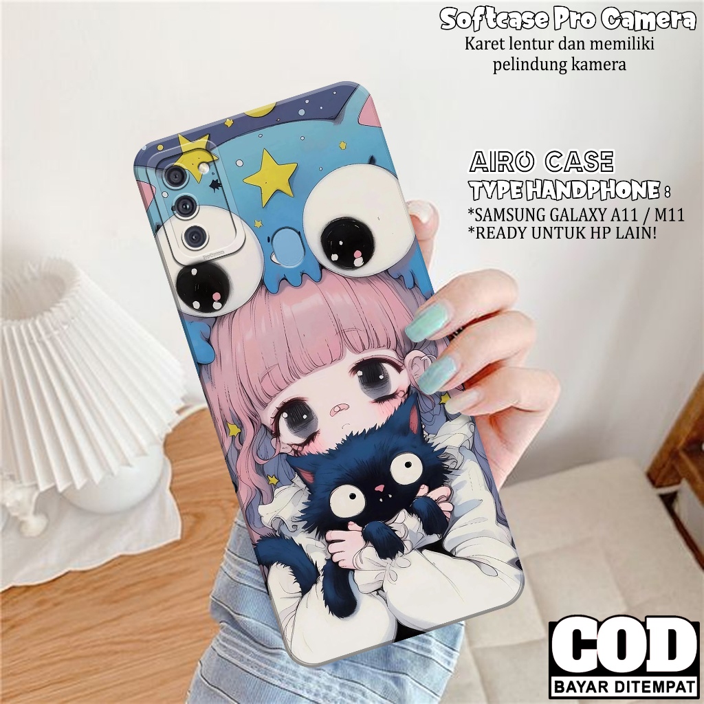 เคส HP SAMSUNG GALAXY A11/M11 - SAMSUNG GALAXY A11/M11 Softcase - เคสแฟชั่นการ์ตูน - เคส SAMSUNG GAL