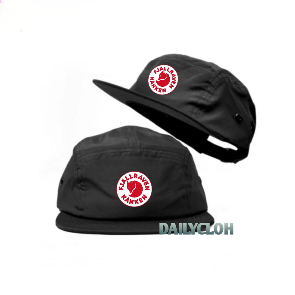 5 PANEL HAT / PREMIUM SIX PANEL HAT / หมวกลําลองสําหรับผู้ชายและผู้หญิง FJALLRAVEANKKEN