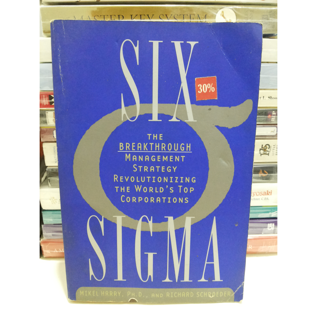 หนังสือ Six Sigma นําเข้า -- Harry & Richard Schroeder