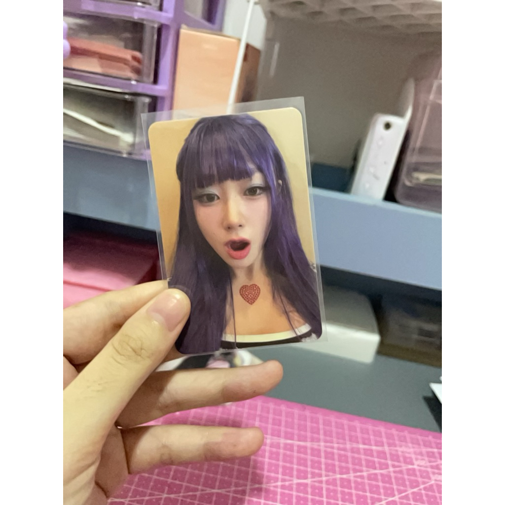 Giselle aesta photocard มินิอย่างเป็นทางการ