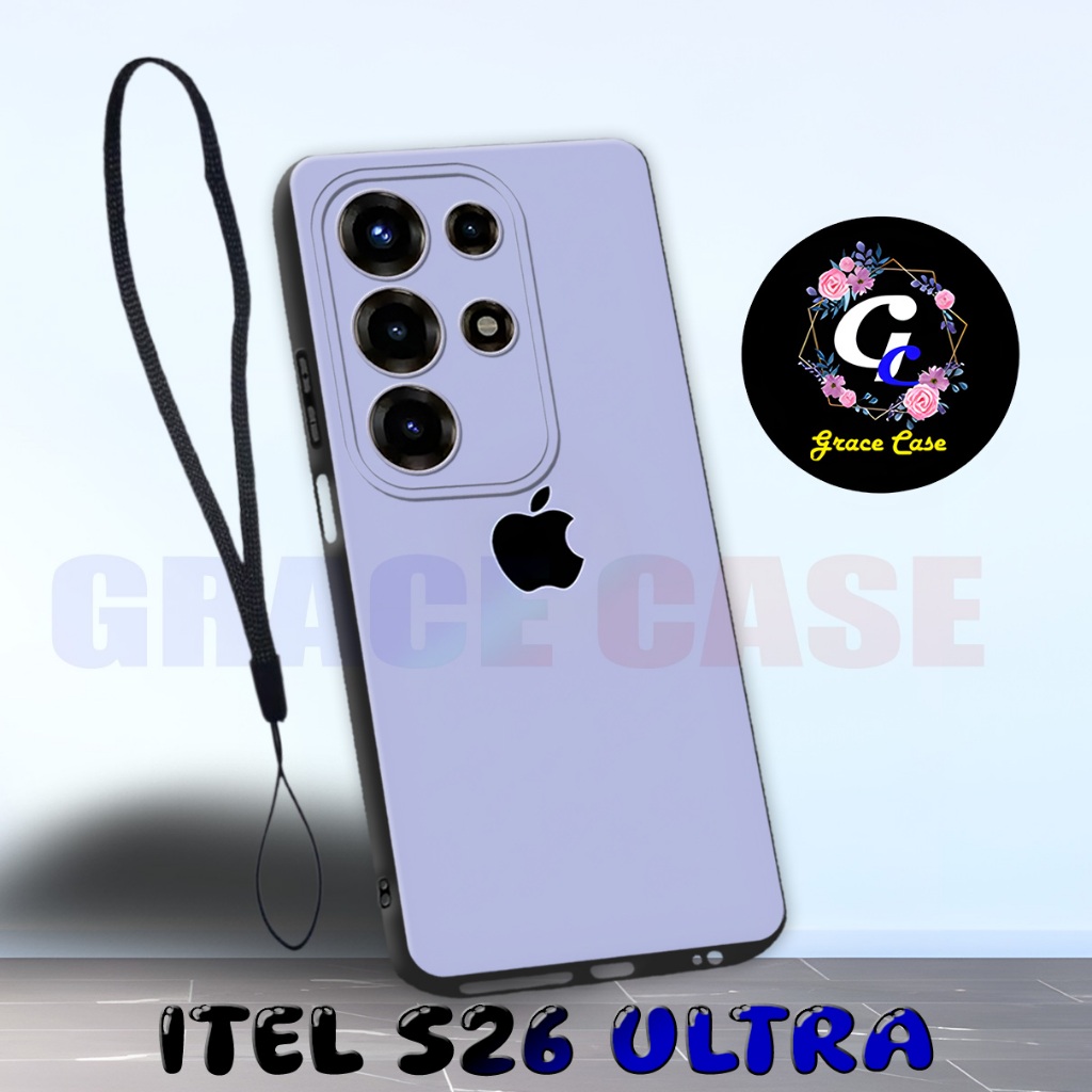 HP (GC29) ใหม่ล่าสุด 2024 ITEL S26 ULTRA Rubber Softcase | เคสแอปเปิ้ล | ITEL S26 ULTRA ใหม่ล่าสุด 2
