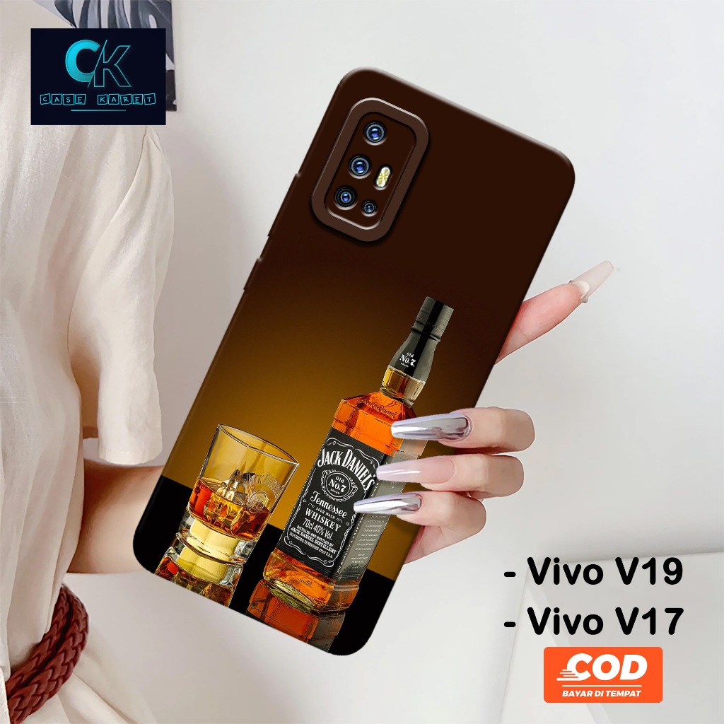 เคส HP ล่าสุด Vivo V19 / V17 - เคสแฟชั่น DRINK - เคสยาง - เคส Vivo V19 / V17 ล่าสุด - เคส Vivo V19 /
