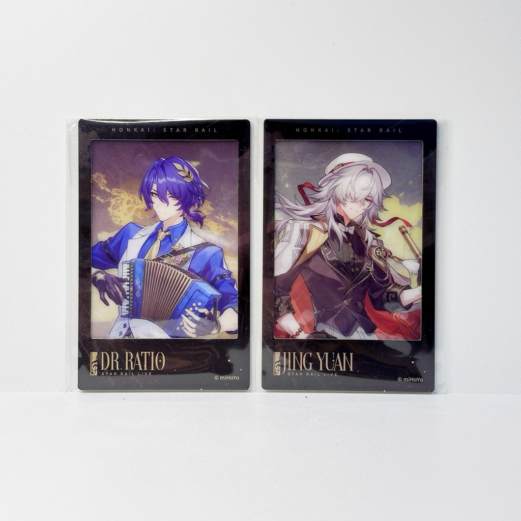 [HSR Official Merch] HSR Concert LIVE 2025 Limited Polaroid - Dr. อัตราส่วน, จิงหยวน