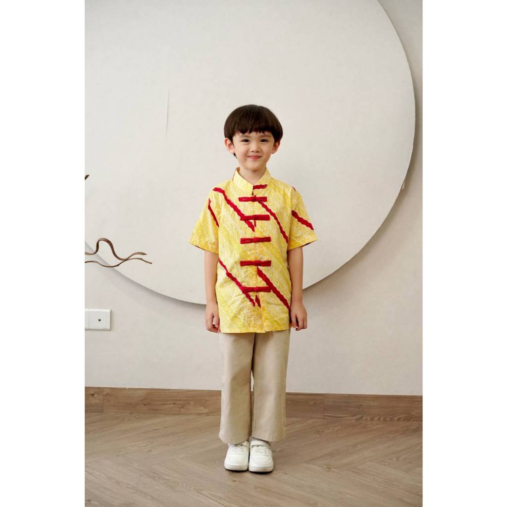 เสื้อบาติกเด็กชาย Bekids Ruby Belle