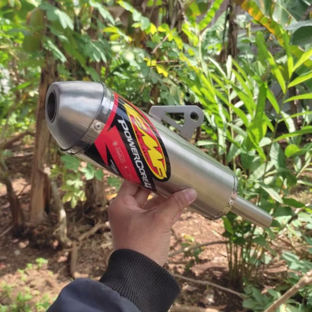 Arrester Canister / Conical FMF Powercore4 สําหรับ Ts 125 Dt 125 Kmx 125