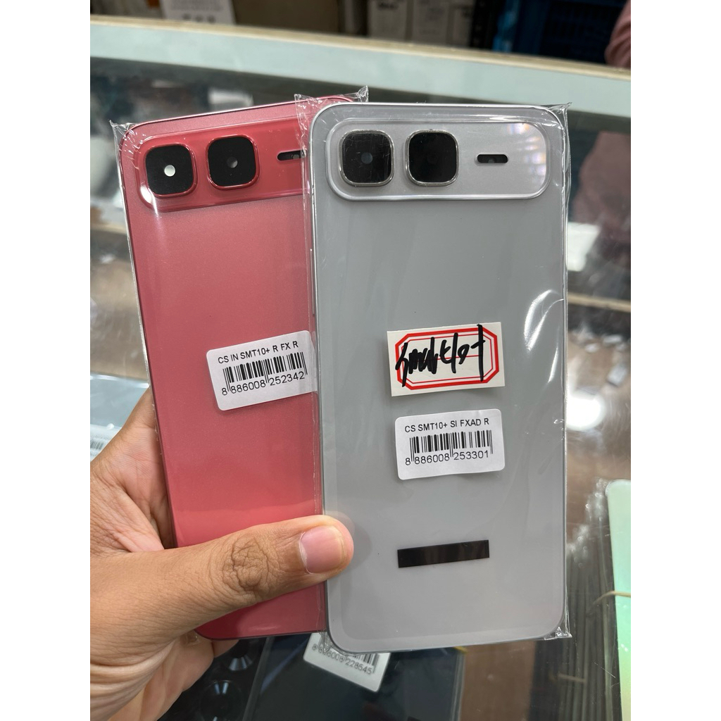 SMART 10plus 10+ HOUSING CASING BACKDOOR FULLSET BACKR PLUS กล้องแหวน BEZEL MIDLE BODY CASING HP INFINIX