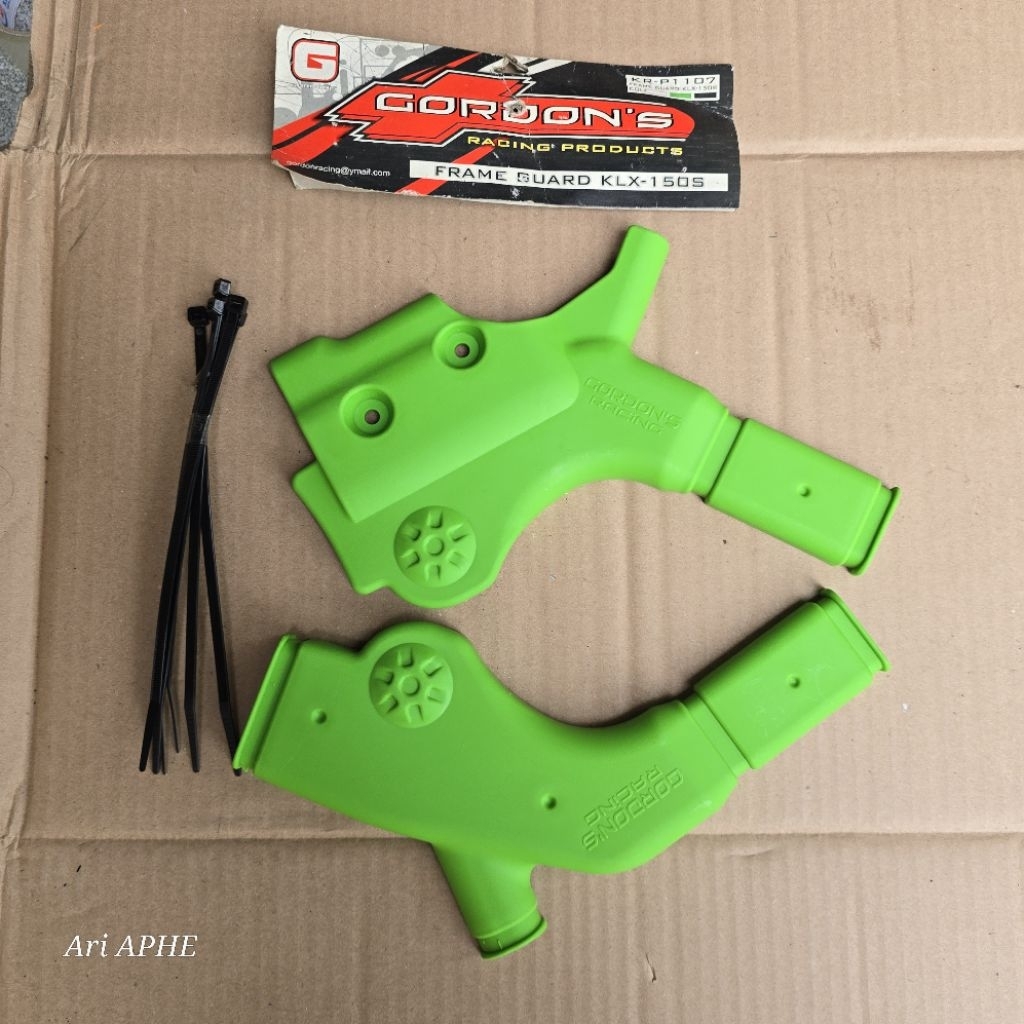HIJAU การ์ดเฟรมสีเขียวต้นฉบับสําหรับตัวป้องกันเฟรม KLX 150 GORDON