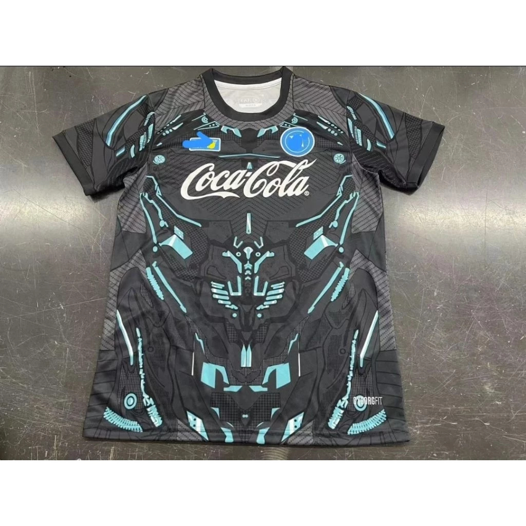 NAPOLI TRAINING BLACK FOOTBALL JERSEY 2025/2026 คุณภาพสูง