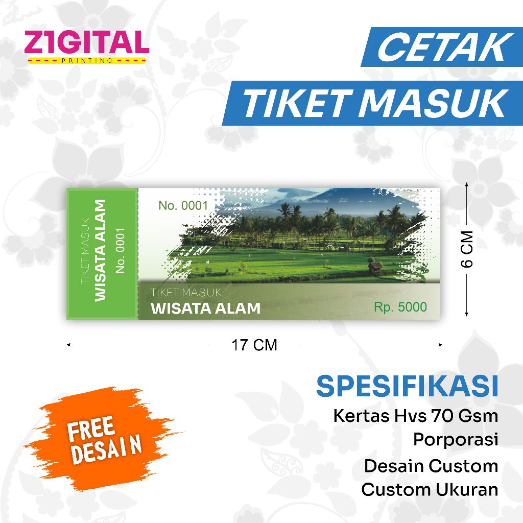 พิมพ์คูปองในทุกประเภทของ TICKETS