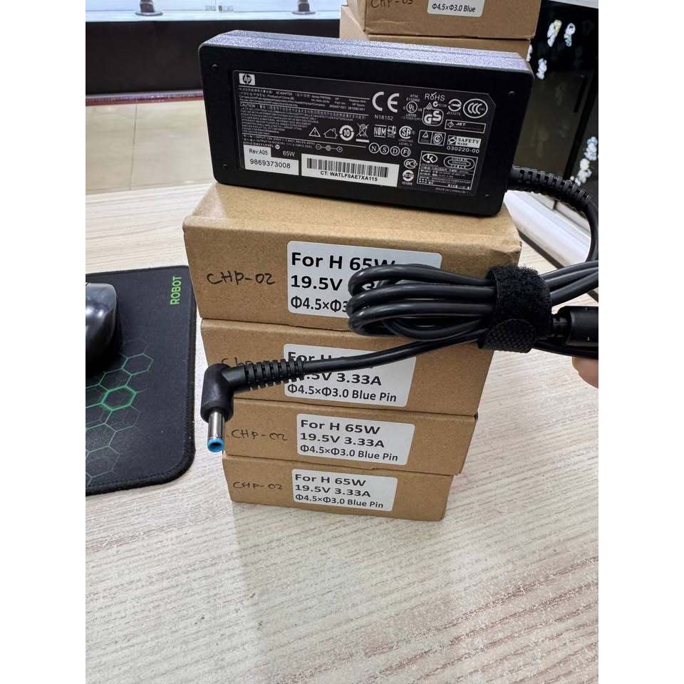 HP LAPTOP ADAPTER / HP LAPTOP CHARGER 19.5V 3.33A 65W