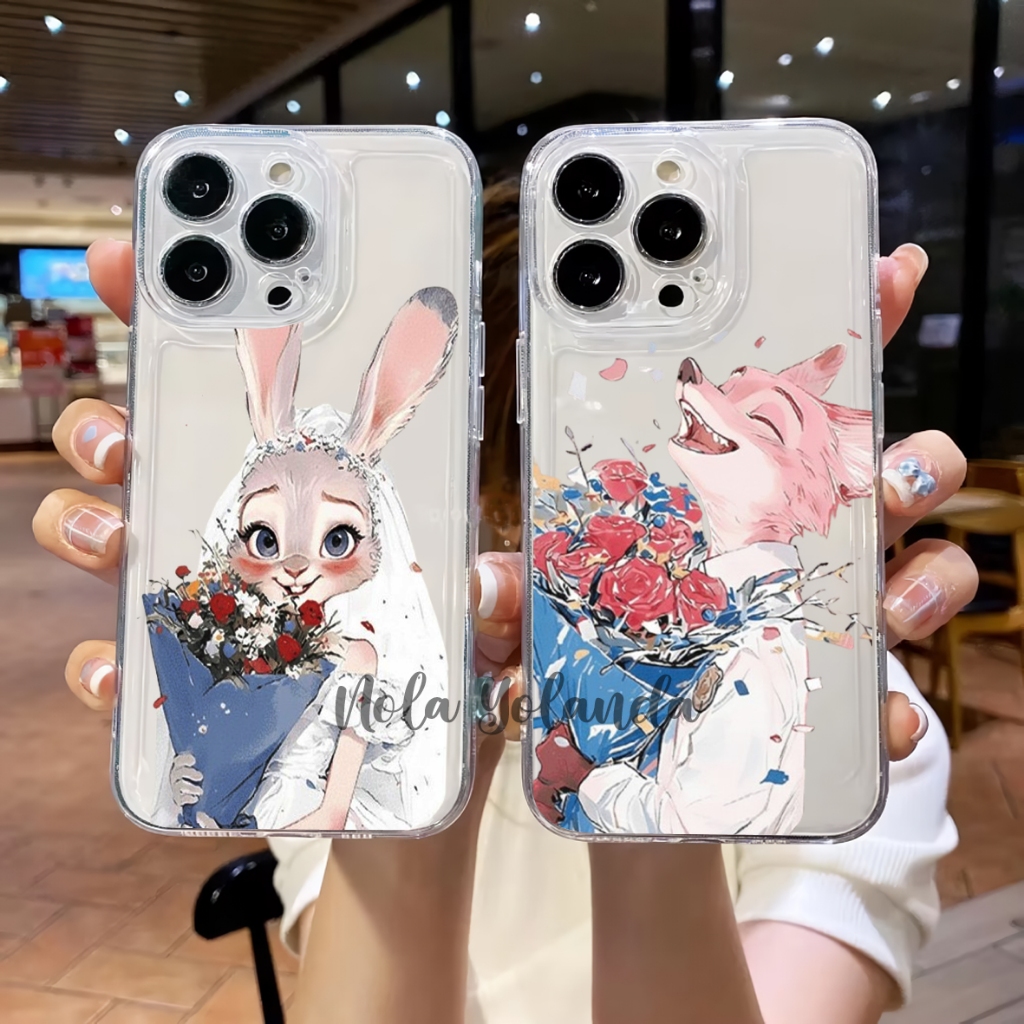 Zootopia กรณี Hp Redmi 15 15c 13x A5 หมายเหตุ 14 5G 4G 13C 13 4G หมายเหตุ 12 4G หมายเหตุ 13 ทั้งหมดป