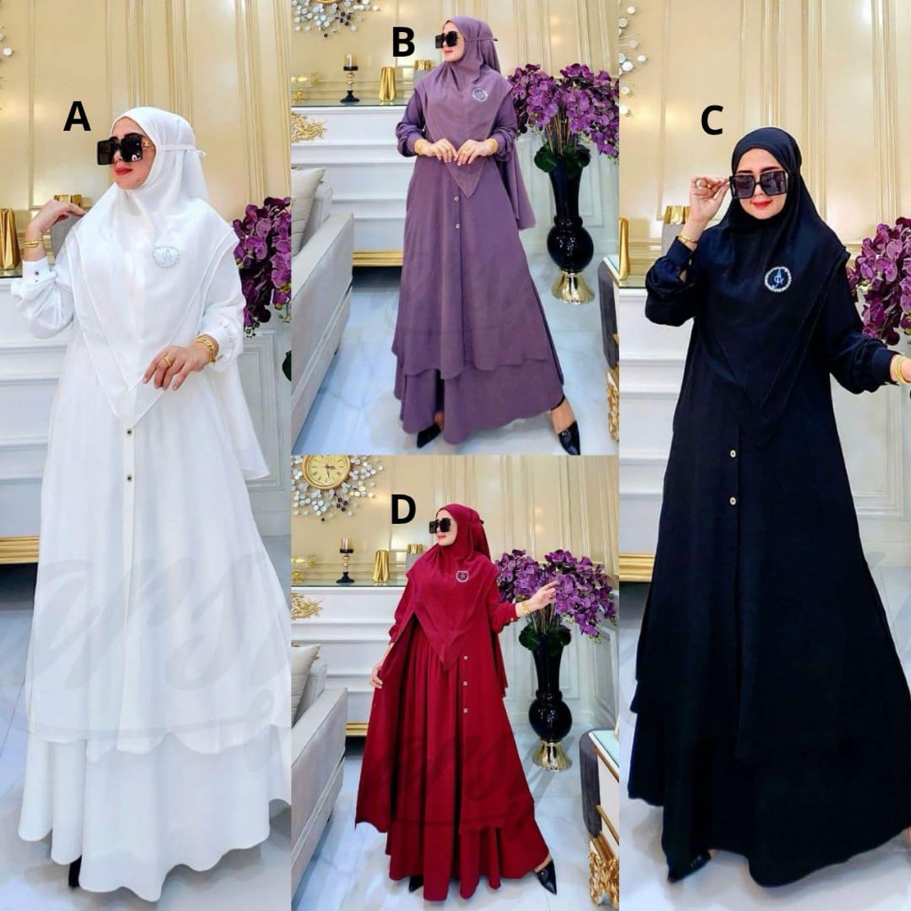 Ajyad Set Syari By Arsy Hijab