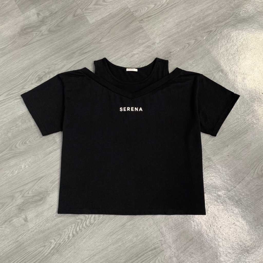 Y2K BOXY TEE DOUBLE TOP