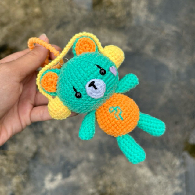 มาสคอต GMMTV Permpoon | พวงกุญแจ Amigurumi ดัดพูน